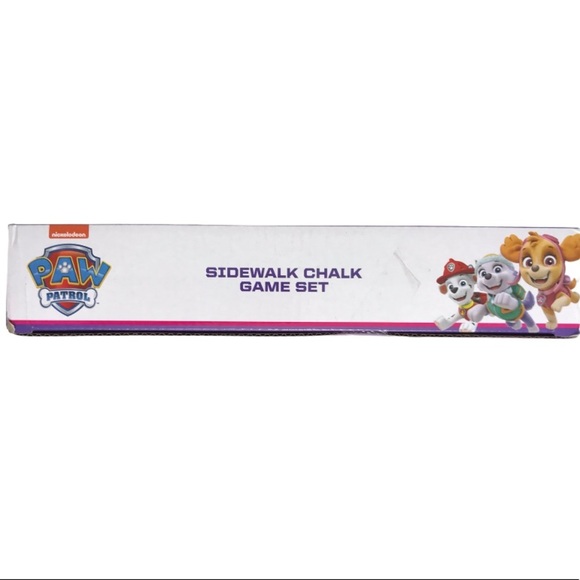 Nickelodeon Paw Patrol Sidewalk Chalk Game Set - Picture 3 of 8